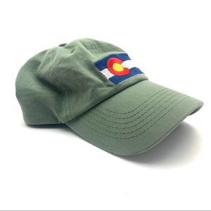 🟣Vintage Colorado State Flag Dad Hat Green OS